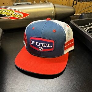 Red and Blue Trucker Hat